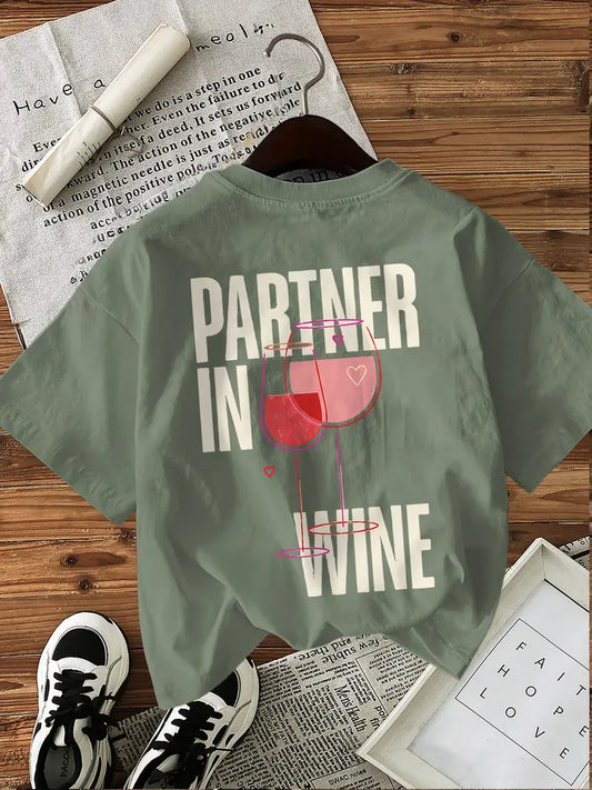 „Partner in Wine“ marškinėliai