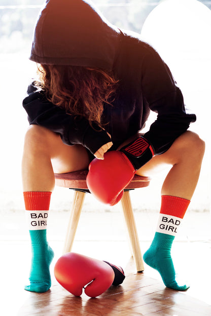 "Bad Girl" socks