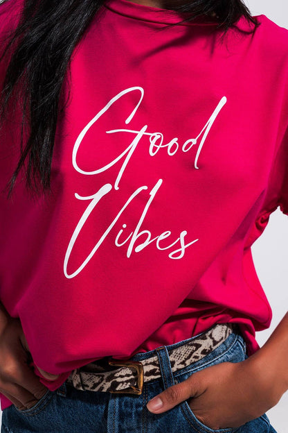 "Good Vibes" marškinėliai