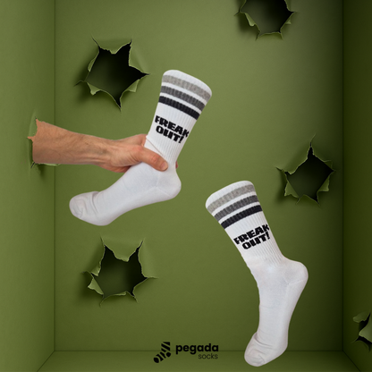 "Freak Out" Socks