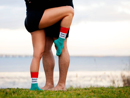 "Bad Girl" socks